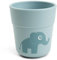 Done by Deer Foodie mini Trinkbecher Elphee Blau – Der Kinderbecher hat die idealen Größen für kleine Hände, Ø6,5xH7cm - Plastikbecher aus 100% PP in Lebensmittelqualität (135 ml)