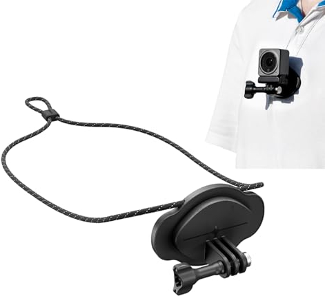 Action Kamera Magnetische Brust Hals Halterung Halterung Kompatibel mit GoPro 12 11 10/für DJI Action 4 3/OSMO Pocket 3/für Insta360 X2 X3 Schnellverschluss Halskette Lanyard Strap POV Vlog Zubehör