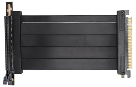 PCIE 4.0 X16 Extender Riser-Kabel, 15 cm, 26 Gbit/s, Flexibles 90-Grad-GPU-Grafikkarten-Verlängerungskabel für PCIE 3.0/2.0/1.0 für RTX3090 Usw