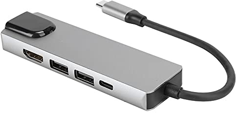 Yctze USB-Computer-Dockingstation 5-Zoll-Hub-zu-Adapter 4K