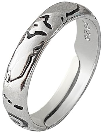 westtrend Jujutsus Kaisen Anime Ring Fingerring Cosplay Prop Prop Satoru Gojo Ringe Yuuji Itadori Sukuna Ryomen Fingerring Modeschmuck Megumi Fushiguro Ringe