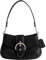 COACH Damen Regenerative Glovetanned Leather Soho Bag, Schwarz