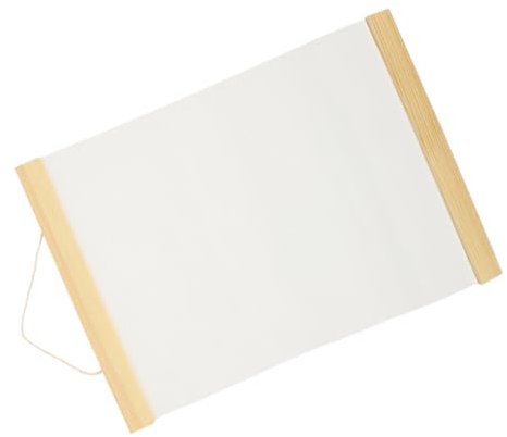 Lurrose Leinwandblätter Ölgemälde Acryl Malen 40x50cm Doppelseitig Baumwolle für Kinder Selbstgemacht Graffiti Aquarell Gouache Pastell Zeichenpapier Wandbild Malutensilien Studio