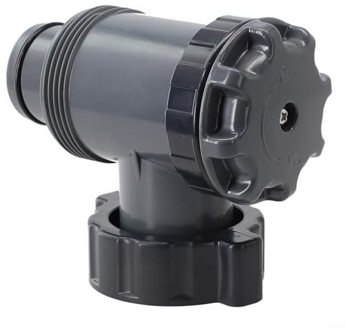 Valvola a stantuffo per piscina, accessori di ricambio per pompa filtro da nuoto, kit di parti per piscina fuori per terra con tubo da 38 mm