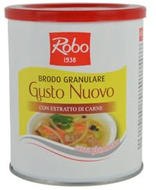 GR 500 DI BRODO GRANULARE GUSTO NUOVO CON ESTRATTO DI CARNE SENZA GLUTAMMATO PER INSAPORIRE I TUOI PIATTI