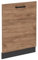 Vicco Geschirrspülblende R-Line, Goldkraft Eiche, 60 cm ohne Arbeitsplatte