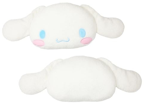 CHARACTER WORLD Hello Kitty Officially Licensed Cinnamoroll Shaped Cushion Pillow | Puppy Shaped Pillow | Perfect For Bedroom Or Living Room Décor 33cm x 40cm