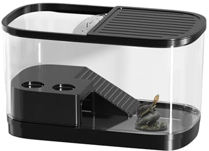 Schildkröten Habitat | Schildkröten Aquarium Mit Sonnenplattformen,Fluchtsicheres Terrarium Für Echsen Geckos Schlangen Frösche - Landschildkröten Zucht Und Innenkrabben