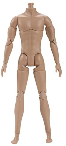 Syglawnd Benutzerdefinierte Actionfiguren, Actionfigur im Maßstab 1:6, mehrgelenkiger, beweglicher, männlicher, muskulöser Figurenkörper für die Schaupuppensammlung, Medium