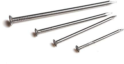 Round Steel Nails, Yuan, Iron, Naked(1 Inches (1.6 Kg))
