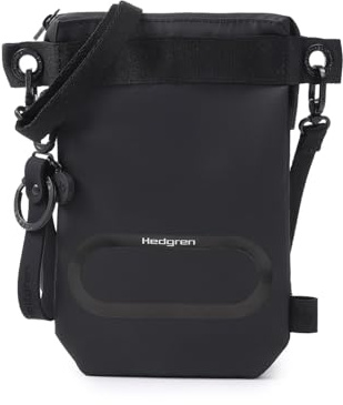 Hedgren, Otu (Huni03), Vertical Crossover + RFID Coated Black, Women