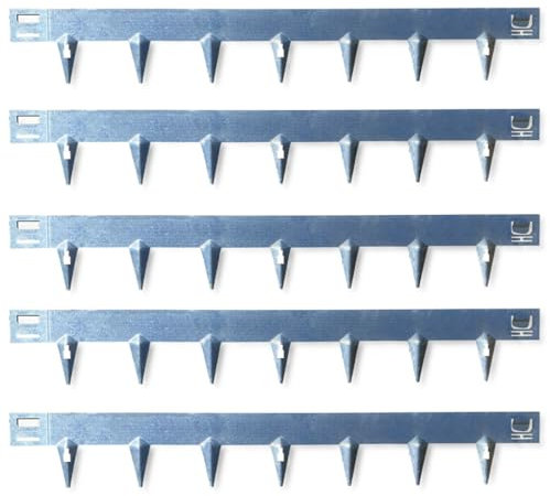 CORE EDGE Lawn Edging | Flexible Decorative Steel Edging Garden Border Edging Lawn Edging Strip Garden Border with a 65mm face height (Galvanised)