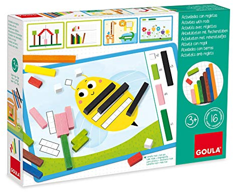 Goula - Actividades con regletas, Juego Preescolar matemático a Partir de 3 años