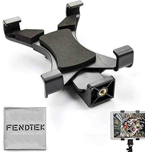 GearFend - Trípode Universal para Apple iPad, iPad Air, Air 2, iPad Mini, Samsung Galaxy Tab, y Muchas más tabletas. Plus paño de Limpieza de Microfibra