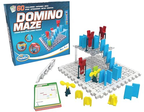 ThinkFun Domino Maze - Chain Reaction Logic Puzzle