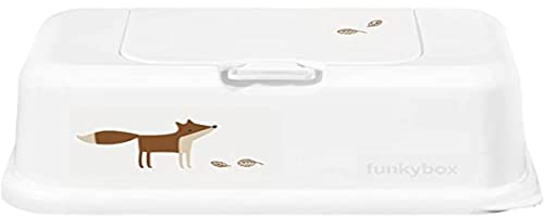 funkybox FB49 Feuchttücher Aufbewahrungsbox Fuchs weiß