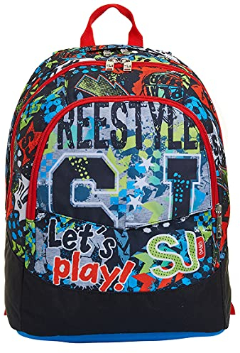 Sj Gang Maxi Gang Rucksack Black Fantasy Grund- und Mittelschule