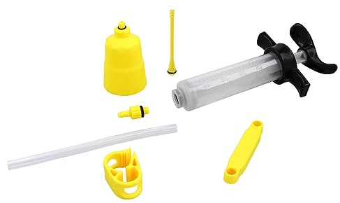 Bestgle Kit Sangrado Frenos Kit de Purga de Frenos de Disco Bicicleta Profesional Freno Hidráulico de Disco Aceite Mineral Juego de Servicio de Purga Accesorio de Ciclismo
