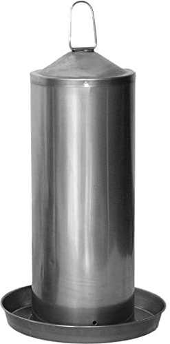 duvoplus, Vogeltränke aus Edelstahl, 5 l, Vögel, Huhn