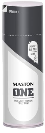 Maston Spray Paint ONE - Grey Gloss RAL7011 400ml