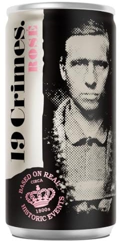 19 Crimes Rose Can 187ml x 12