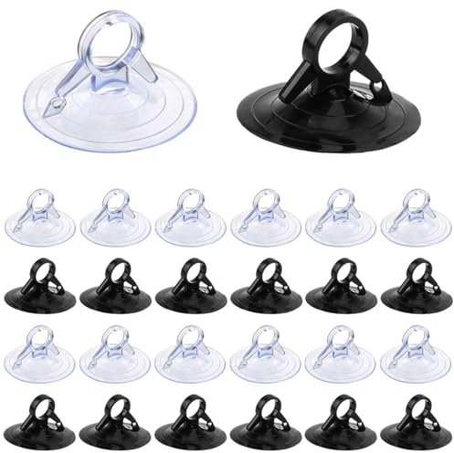 SGERUFZ 50 Stück Saugnapf Ohne Haken, Saugnäpfe für Badezimmer, Küche, Dekoration, Fensterglas, Auto Sonnenblende