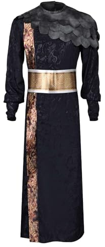 Yulefly Mairon Kostüm Ringe der Macht Annatar Cosplay Outfits Mittelalter Anzug Halloween Karnival L