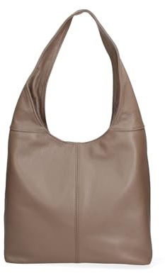 Gave Lux Damenhandtasche aus echtem Dollaro-Leder. Handwerkliches Produkt. Made in Italy GLX220702923FBG Weiß 39 x 55 x 13 cm