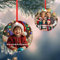 Personalisierte Weihnachtskugeln Mit Foto&Text - Holz Weihnachtskugel Personalisiert Weihnachtskugeln Selbst Gestalten Personalisierte Geschenke Weihnachten Für Familie Freunde
