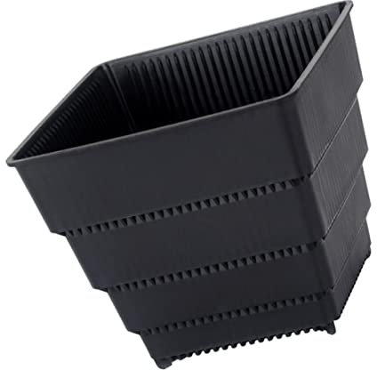 YARNOW Blumentopf Aus Atmungsaktiv Für Sukkulenten Eleganter Blumengefäß Für Zuhause Innen Und Außenbereich Innenmaß