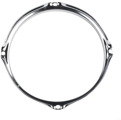 Zinklegierung Drum Hoop Ring Protektoren Entworfen für 8 bis 14 Zoll Snare Drums, einfach zu bedienen (8 Zoll)
