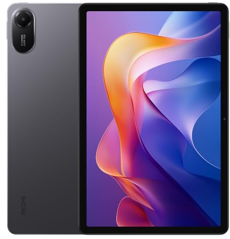 XIAOMI Redmi Pad 2, Tablet da 6GB + 128GB, 1600 x 2560 pixel, 11 Pollici, Mediatek Helio G100 Ultra, Android 15, grigio, 9000mAh, con caricabatterie, senza NFC
