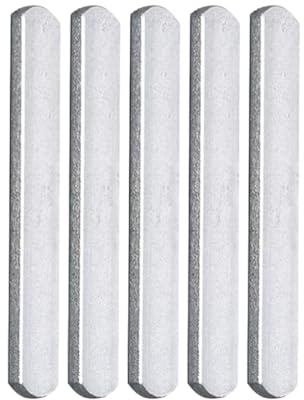 MXRGUMVI 5pack/lot Convenient Training Weights Plates Adjustable Long Steel Plate Weighted Vest Steel Plates Durable And Reliable Silver+5pcs