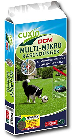 Multi-Mikro Rasendünger Minigran Gewicht 20 kg