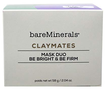 CLAYMATES MASK DUO - BE BRIGHT & BE FIRM 58g