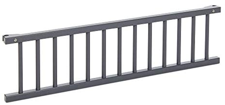 babybay Verschlussgitter für Stubenwagennutzung passend für Modell Boxspring XXL, schiefergrau lackiert