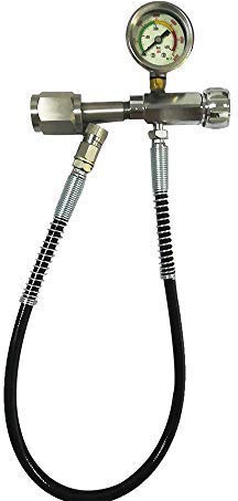 PCP Paintball Fill Station PCP Charging Adapter mit 60 cm Mikrobore-Schlauch Hose