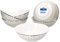 Van Well Riva 6er Müslischalen-Set I robuste Porzellan-Schüsseln - moderner Landhaus-Stil I geeignet für Mikrowelle & Spülmaschine - Suppen-Schüssel & Salat Bowl I Müslischale bunt 6 Stück
