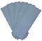 sourcing map Lot de 5 feuilles de papier abrasif imperméables à sec et humides - Grain 8000 - 9,1 x 22,9 cm - Pour bois, meubles, polissage du métal