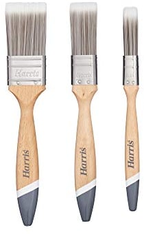 Harris Ultimate Walls & Ceilings Flat Paint Brushes | 3 Pack | 0.5, 1, 1.5