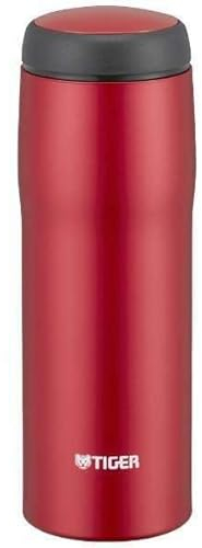Tiger Stainless Steel Vacuum Insulated Mug, 16-Ounce, Matte Red