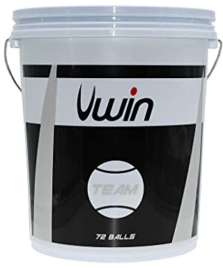 Uwin Tennisbälle Team Gummi Filz gelb 72 Stück