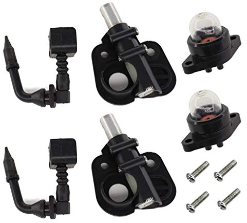 HURI 2x Ölpumpe & Primer Pumpe Für Partner 350 351 352 370 371 390 391 401 420 422 20X McCulloch Mac Cat 335 338 435 436 438 440 441 442 Poulan 2150 2250 Motorsäge Ersatz 530071259