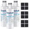 FrigiLife ADQ747935 Replacement for LG LT1000P Kenmore Elite 9980, LT1000P/PC/PCS, LT1000, ADQ74793501 MDJ64844601 RWF4700A LMXS28626S LMXS30796S Refrigerator Water Filter and LT120F Air Filter,3Combo