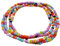 Boho Armband Halskette Fußkettchen in vielen Farben elastisch für Damen und Mädchen (Boho)