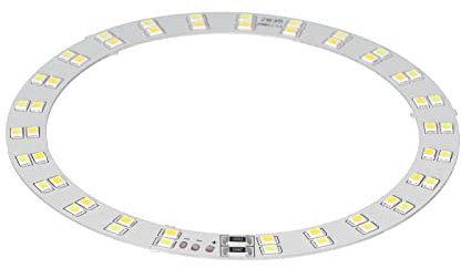 Placa De Luz De Anillo De 3V-5V Placa De Luz De Anillo De 10W LED 50 Cuentas De Lámpara De Alto Brillo Placa De Luz Redonda Para Bombillas LED Candelabros Pequeños Lámparas De Mesa