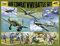 Zvezda 5205 1:72 WWII Battle Set Air Combat-Modellbau, Bausatz, Standmodellbau, Basteln, Hobby, Kleben, Plastikbausatz, detailgetreu, Mehrfarbig