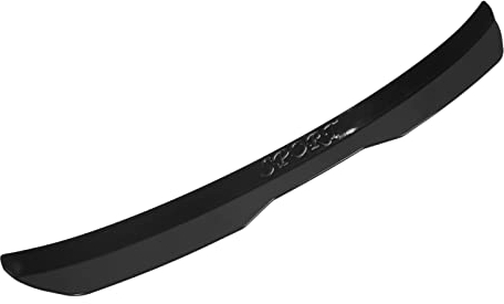 Alerón de Techo Trasero Universal, Alerón de Techo de Ventana Trasera ABS Compatible con Seat LEON Maxton MK1 Mk2 Mk3 MK4 MK5 MK6 MK7 Hatchback Fit Jazz Yaris Focus A1 A3 RS3(Negro brillante)