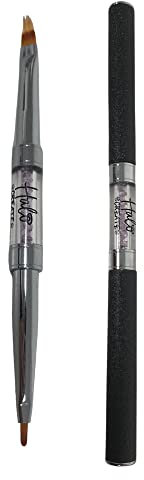 Pure Nails Halo Create Nail Art Combo Brush - Ombre & One Stroke