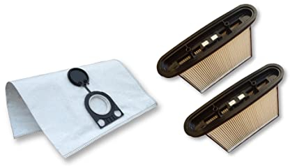 10 Staubsaugerbeutel Kallefornia K912 + 2 auswaschbarer Filter K749 für Eibenstock DSS 25 M